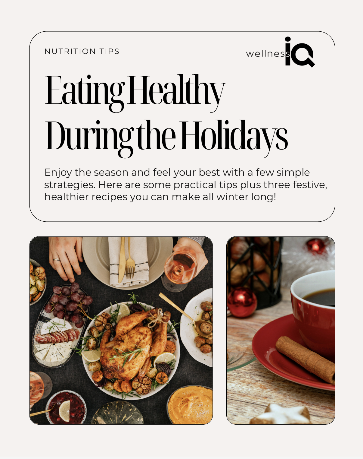 Holiday Nutrition Tips